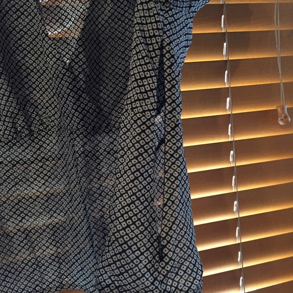 Empire Waist Silk Blouse - Picture 3 of 5